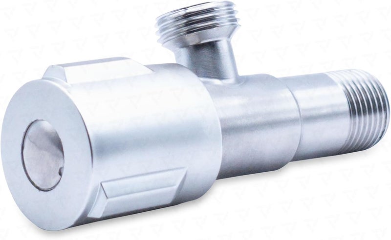 Duravel Angle Stop Valve - Brass Water Shut Off Valve for Faucet or Toilet Installation - Image 4